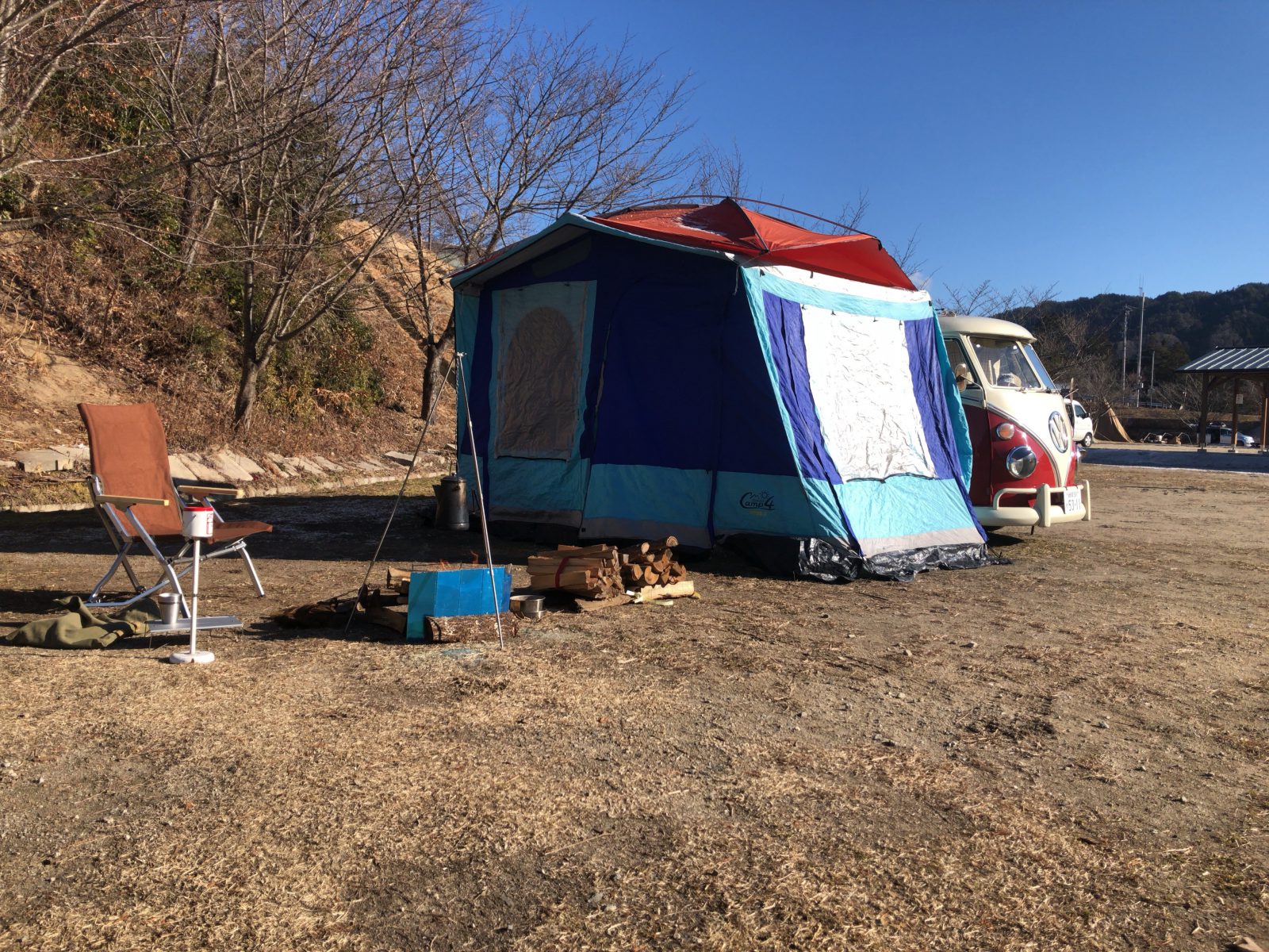 2019年初キャンプは「くしはら温泉ささゆりの湯」ソロで2泊